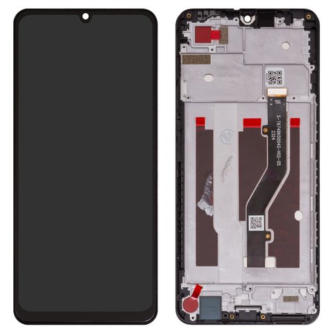 Дисплей для ZTE Blade V40 Vita, черный, с рамкой, High Copy
