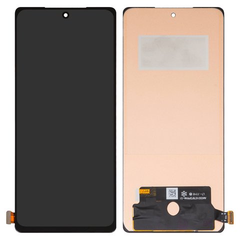 LCD compatible with Infinix GT 20 Pro X6871 , Note 40 X6853 , Note 50 4G X6858 , Note 50 Pro 4G X6855 , Note 50 Pro Plus X6856 , black, without frame, Copy, TFT  