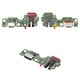 Flat Cable compatible with Tecno Spark 20C (BG7), (charge connector, with components, Original (PRC), charging board)