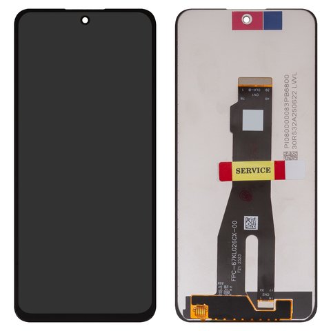 LCD compatible with Huawei Honor 200 Smart, Honor 90 Smart, Honor X7b, black, without frame, Box , ALT NX1 