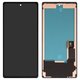LCD compatible with Google Pixel 6, (black, with frame, Copy, (TFT) GB7N6, G9S9B16)