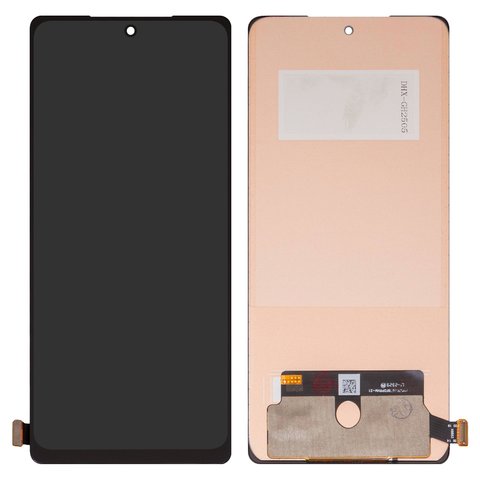 LCD compatible with Infinix Camon 40 CM5 , black, without frame, Copy, TFT  