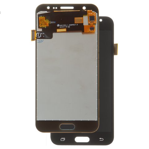 Pantalla LCD puede usarse con Samsung J500 Galaxy J5, negro, con ajuste de brillo, sin marco, Copy, TFT