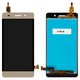 Pantalla LCD puede usarse con Huawei Honor 4C, dorado, Original (PRC), CHM-U01