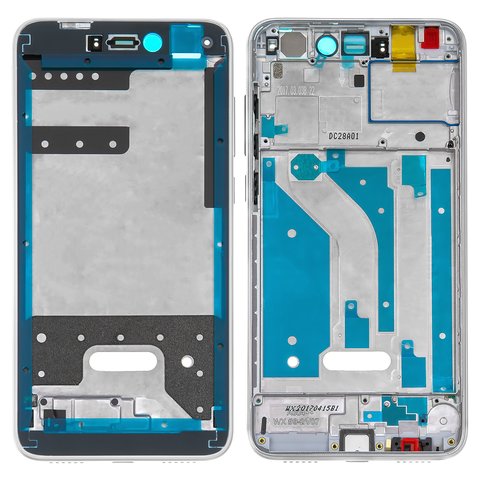 Parte media de carcasa puede usarse con Huawei P8 Lite 2017 , blanco