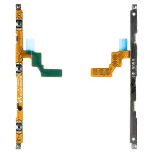 Cable flex puede usarse con Samsung A205F DS Galaxy A20, A305F DS Galaxy A30, A307 Galaxy A30s, A405F DS Galaxy A40, A505F DS Galaxy A50, A507 Galaxy A50s, del botón de volumen, del botón de encendido