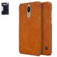 Funda Nillkin Qin leather case puede usarse con Huawei Honor 9i (2017), Mate 10 Lite, marrón, libro, plástico, cuero PU, #6902048150072