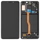 Pantalla LCD puede usarse con Samsung A920F/DS Galaxy A9 (2018), negro, con marco, Original, empaque industrial, #GH82-18308A/GH82-18322A