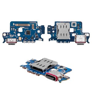 Cable flex puede usarse con Samsung S911 Galaxy S23, del micrófono, del conector de carga,  tarjetas SIM del conector, Original PRC , placa del cargador