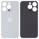 Panel trasero de carcasa puede usarse con iPhone 14 Pro, blanco, no es necesario desmontar la cámara, Original (PRC), big hole