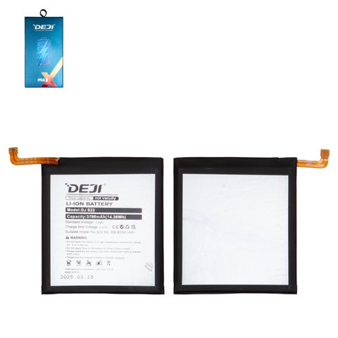 Batería Deji EB BS901ABY puede usarse con Samsung S901B Galaxy S22 5G, Li ion, 3.83 V , 3700 mAh