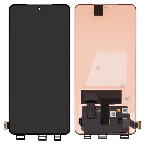 Pantalla LCD puede usarse con OnePlus 13R, Ace 5, Ace 5 Pro, negro, sin marco, Original PRC , CPH2645, CPH2691, CPH2647, PKR110, PKG110
