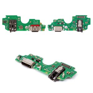 Cable flex puede usarse con ZTE Blade A75 4G, del conector de carga, con componentes, High Copy, placa del cargador