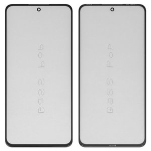 Vidrio de carcasa G+OCA PRO puede usarse con Realme 13 4G, con película OCA, negro