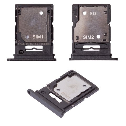 Sujetador de tarjeta SIM puede usarse con Xiaomi Redmi Note 13 4G, negro, midnight black