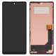 Pantalla LCD puede usarse con Google Pixel 7, negro, con marco, Copy, (TFT), GVU6C, GQML3