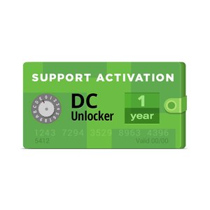 Активація DC Unlocker Підтримка на 1 рік 