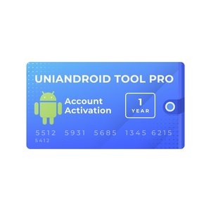 Активація акаунту UniAndroid Tool Pro на 1 рік