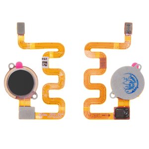 Шлейф для Xiaomi Mi A2 Lite, Redmi 6 Pro, кнопки меню, чорний, M1805D1SG