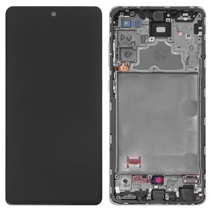 Дисплей для Samsung A725 Galaxy A72, A726 Galaxy A72 5G, білий, з рамкою, Original PRC 