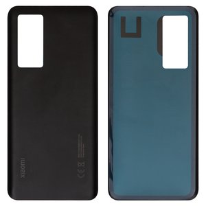 Задняя панель корпуса для Xiaomi 12T, 12T Pro, черная, black