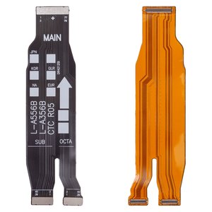 Шлейф для Samsung A356 Galaxy A35 5G, A556 Galaxy A55, межплатный