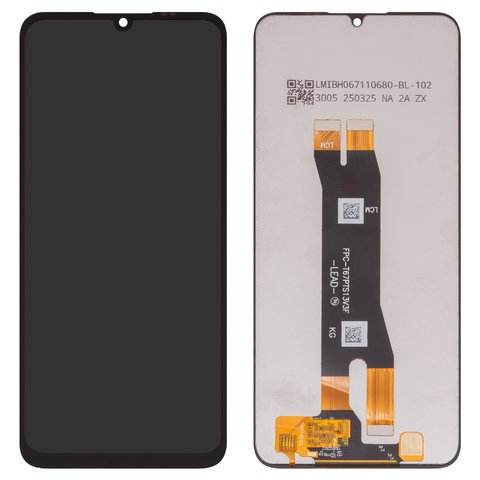 Дисплей для ZTE Blade A35, Blade A55, чорний, без рамки, Box , FPC T67PTS13V3F