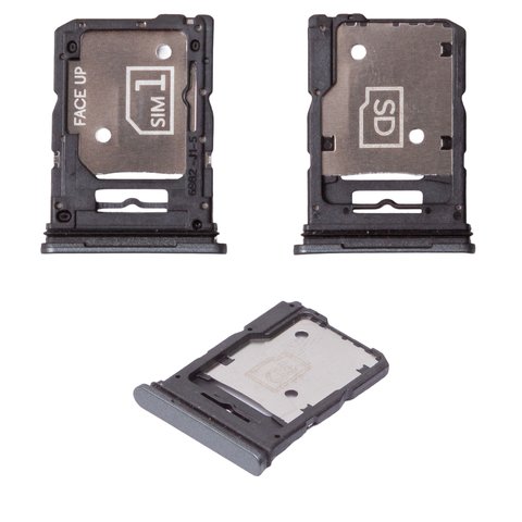 Держатель SIM карты для Motorola Moto G85, серый, urban grey