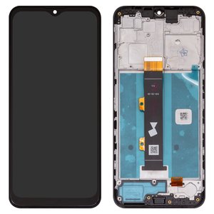 Дисплей для Motorola Moto G10 Power, Moto G10 XT2127, Moto G20 XT2128, Moto G30 XT2129, чорний, з рамкою, High Copy