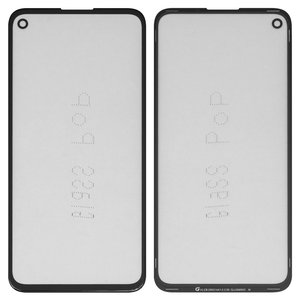 Скло корпуса G+OCA PRO для Google Pixel 4a, з ОСА плівкою, чорне