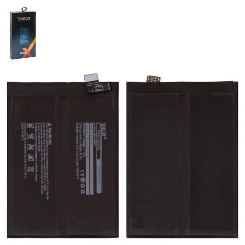 Аккумулятор Deji BLP811 для Oppo Find X3 Lite, Reno5 5G, Li ion, 7,74 B, 2150 мАч