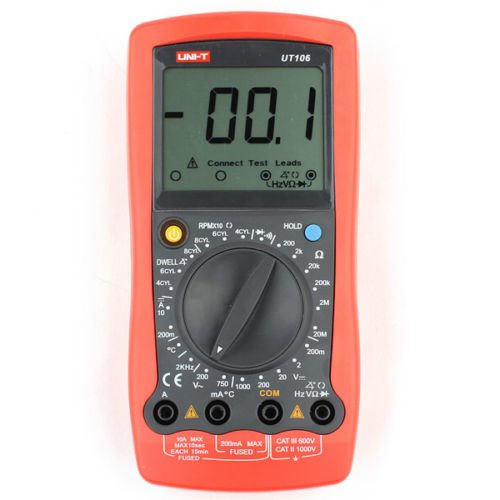 Цифровий автомобільний мультиметр UNI-T UTM 1106 (UT106)