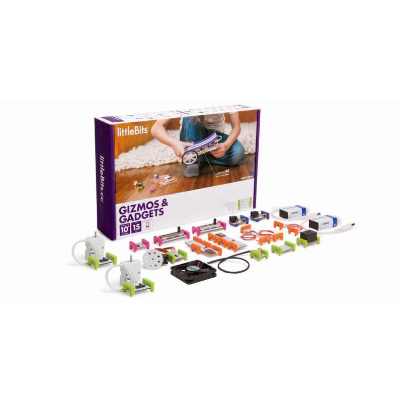 littleBits Gizmos & Gadgets Kit - RobotShop